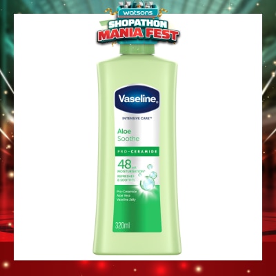 VASELINE - Intensive Care Aloe Soothe Pro-Ceramide Hand & Body Lotion 320ml