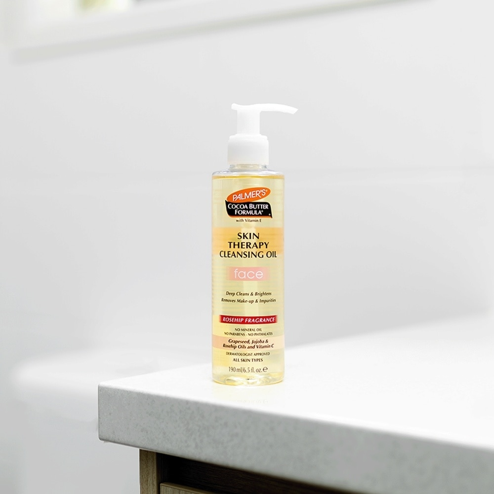 Cocoa Butter Formula ® with Vitamin E Skin Therapy Cleansing Oil for Face 190ml
