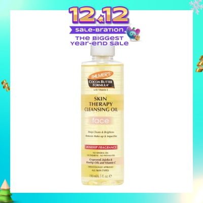 PALMER'S Cocoa Butter Formula ® with Vitamin E Skin Therapy Cleansing Oil for Face 190ml