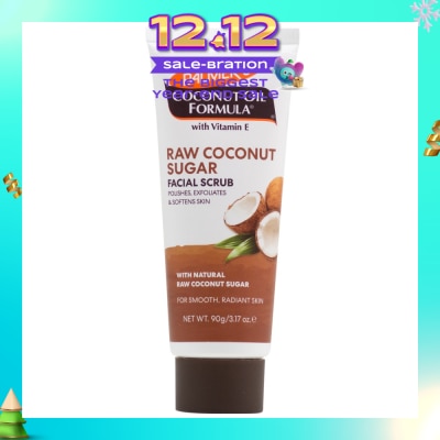 PALMER'S Coconut Oil Formula® with Vitamin E Natural Raw Coconut Sugar Facial Scrub 90g