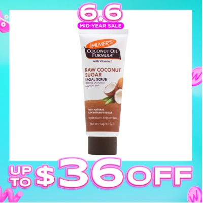 PALMER'S - Coconut Oil Formula® with Vitamin E Natural Raw Coconut Sugar Facial Scrub 90g