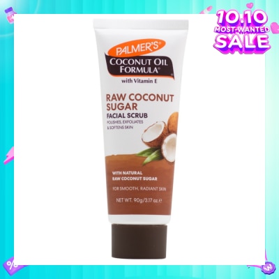 PALMER'S Coconut Oil Formula® with Vitamin E Natural Raw Coconut Sugar Facial Scrub 90g