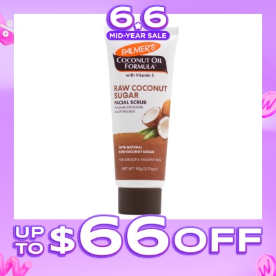 PALMER'S - Coconut Oil Formula® with Vitamin E Natural Raw Coconut Sugar Facial Scrub 90g