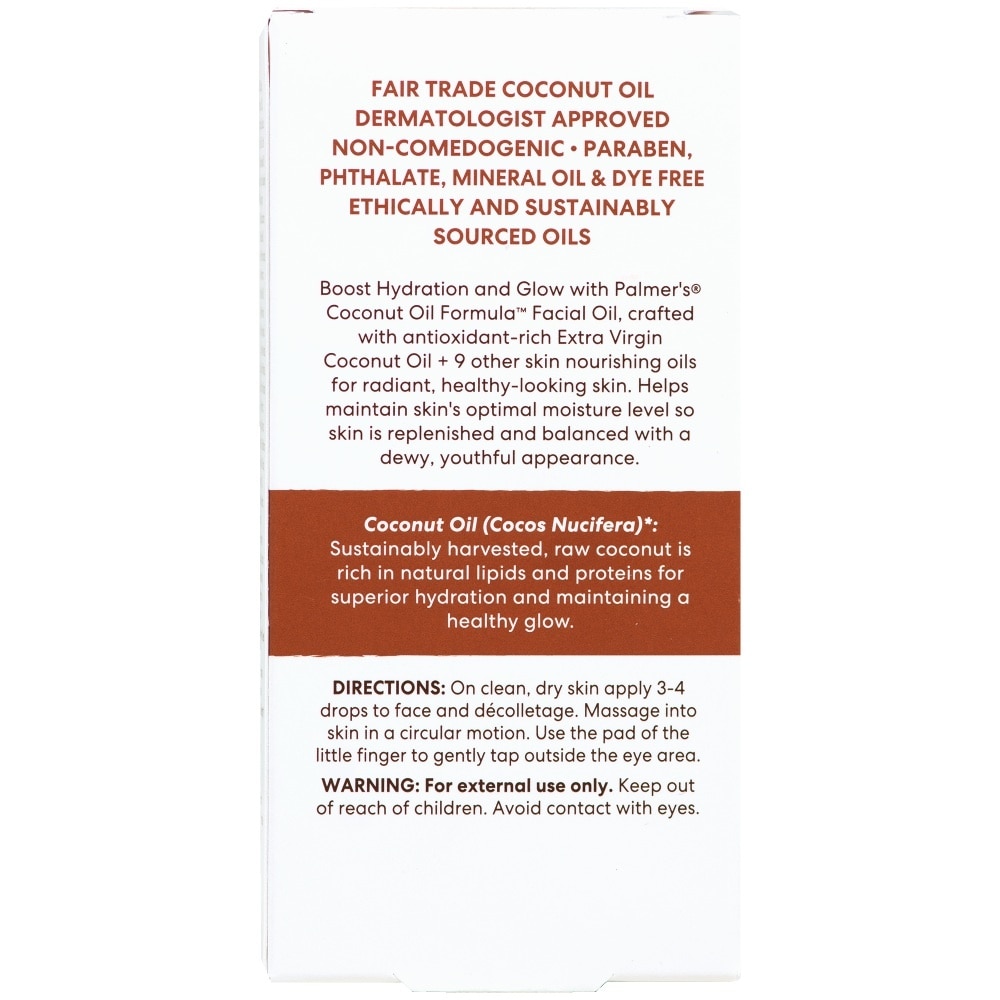 Coconut Oil Formula® with Vitamin E Coconut Hydrate Facial Oil 30ml