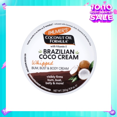 PALMER'S Coconut Oil Formula® with Vitamin E Brazilian Coco Whipped Cream 250g