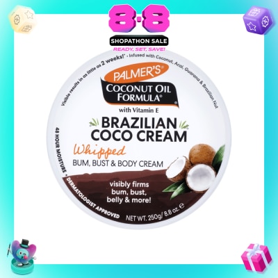 PALMER'S - Coconut Oil Formula® with Vitamin E Brazilian Coco Whipped Cream 250g