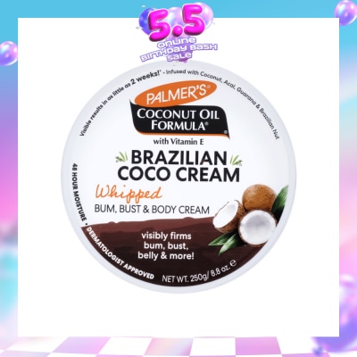 PALMER'S - Coconut Oil Formula® with Vitamin E Brazilian Coco Whipped Cream 250g
