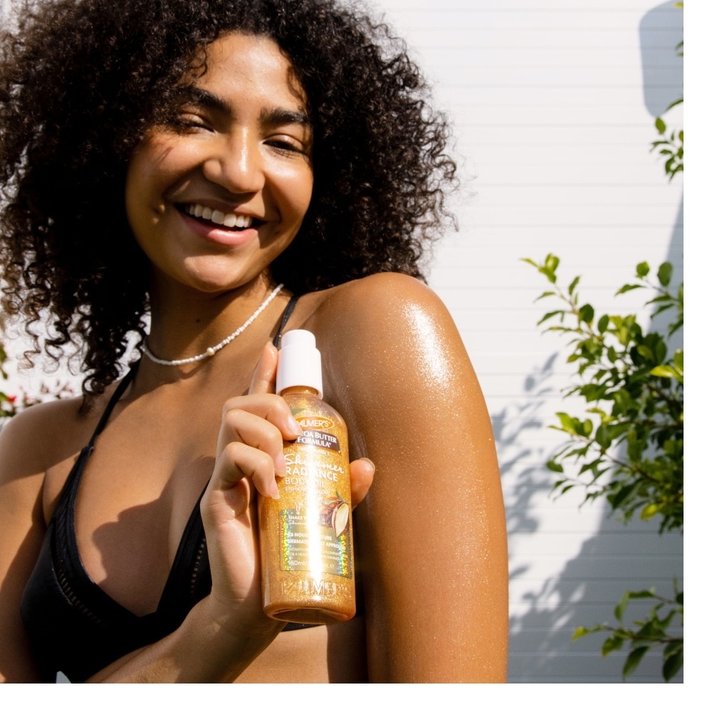 Cocoa Butter Formula ® with Vitamin E Shimmer Radiance Body Oil 150ml