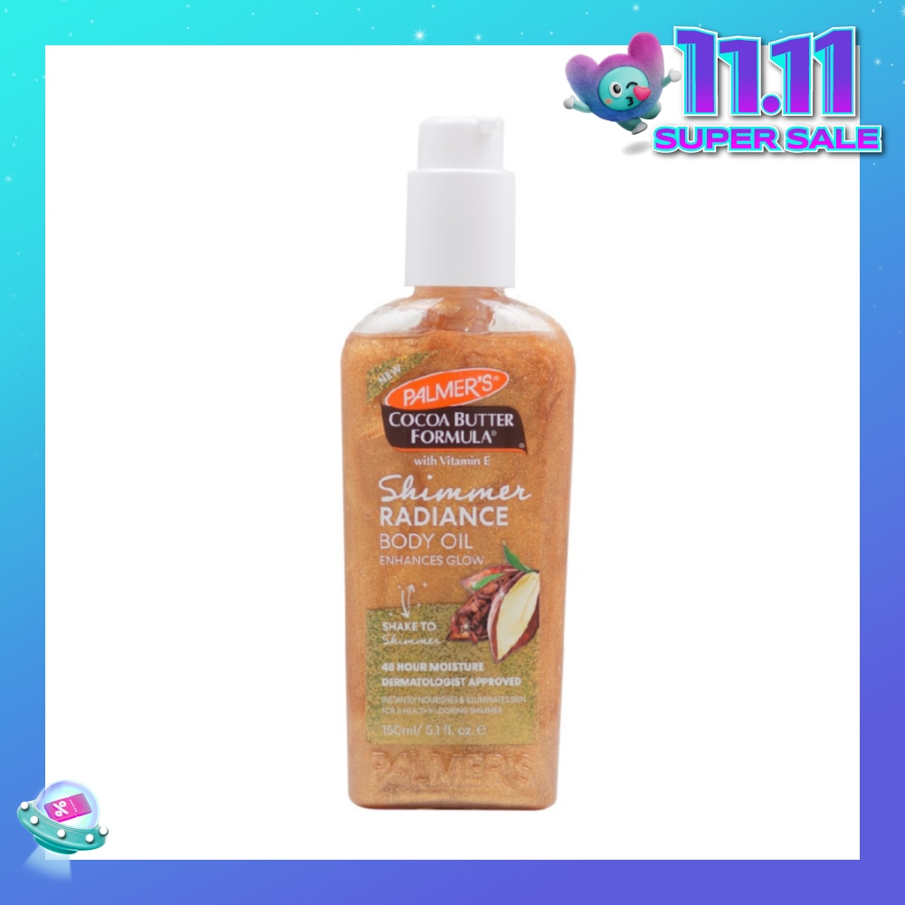 Cocoa Butter Formula ® with Vitamin E Shimmer Radiance Body Oil 150ml