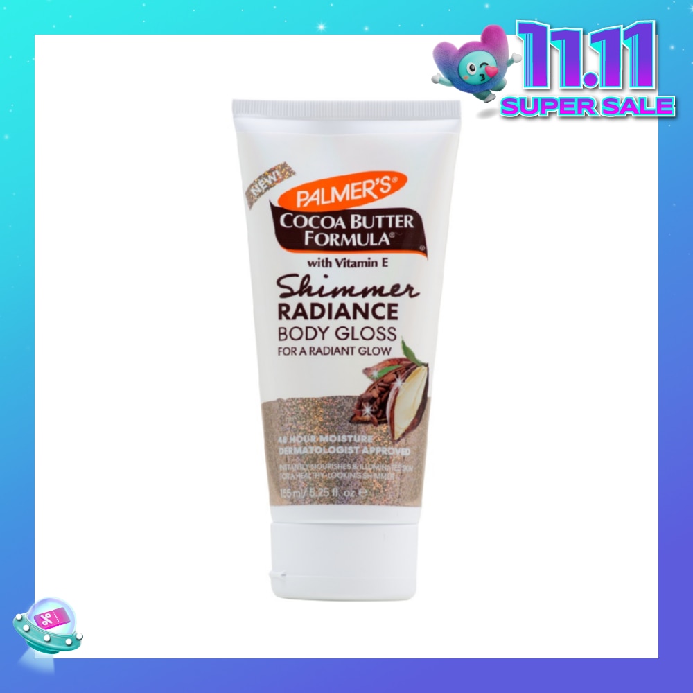 Cocoa Butter Formula® with Vitamin E Shimmer Radiance Body Gloss 155ml