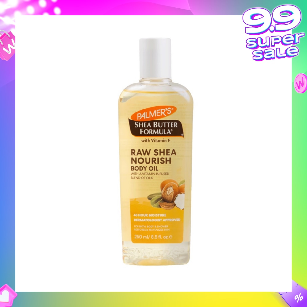 Shea Butter Formula ® Raw Shea Nourish Body Oil 250ml