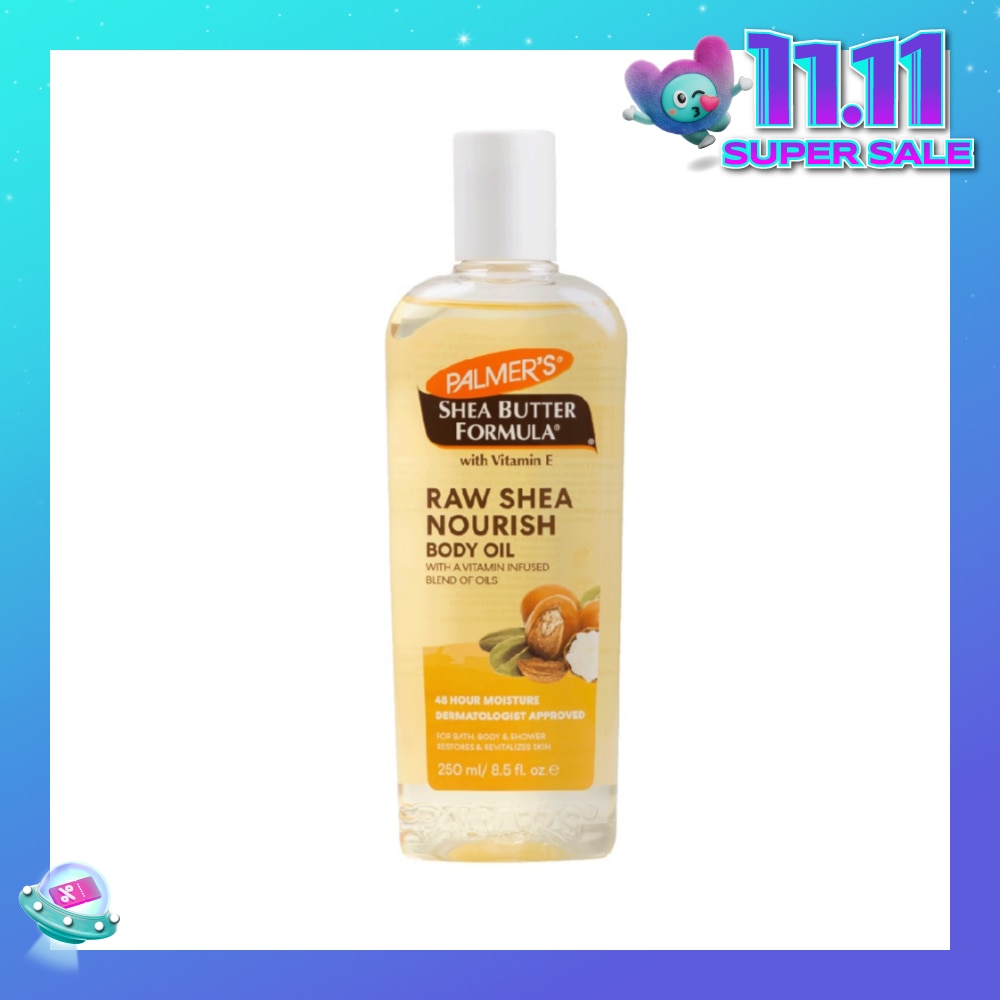 Shea Butter Formula ® Raw Shea Nourish Body Oil 250ml