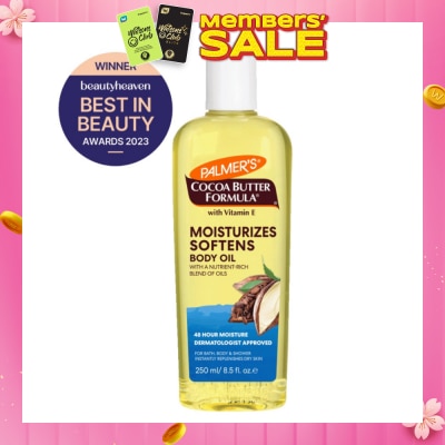PALMER'S Cocoa Butter Formula ® with Vitamin E Body Moisturising Oil 250ml
