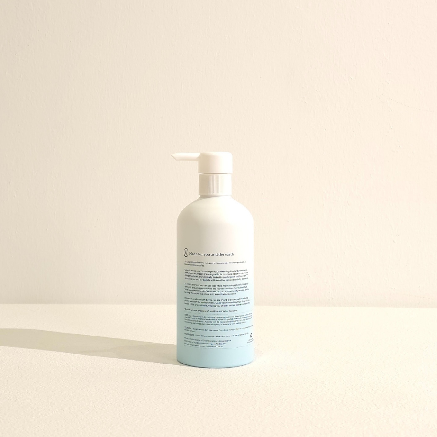 Hypoallergenic Dishwashing Liquid Concentrate 500ml