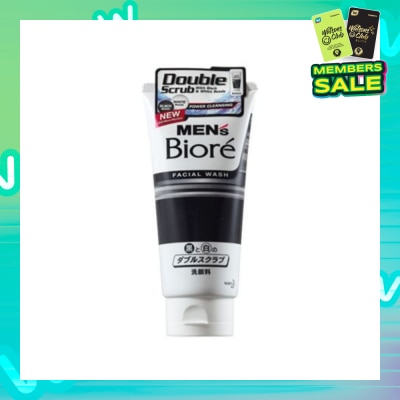 MEN'S BIORE  Men Double Scrub 130g