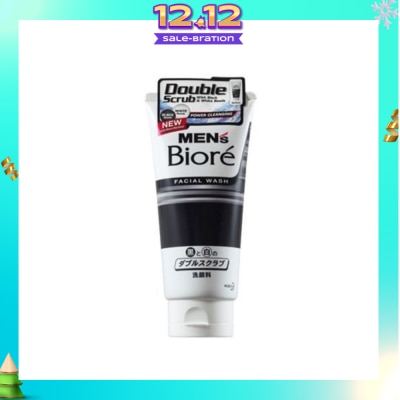 MEN'S BIORE Men Double Scrub 130g