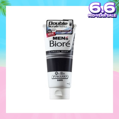 MEN'S BIORE  Men Double Scrub 130g