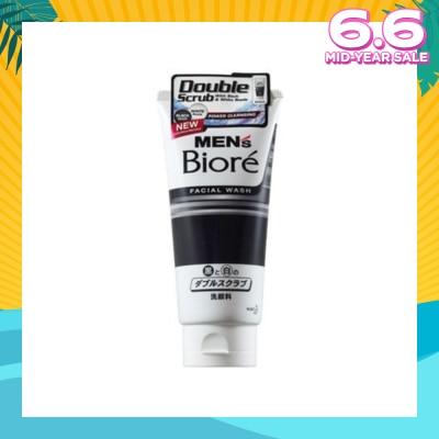 MEN'S BIORE  Men Double Scrub 130g