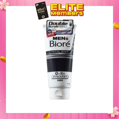 MEN'S BIORE Men Double Scrub 130g