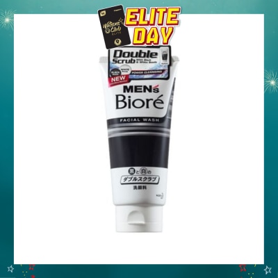 MEN'S BIORE -  Men Double Scrub 130g