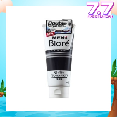 MEN'S BIORE  Men Double Scrub 130g