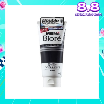 MEN'S BIORE  Men Double Scrub 130g