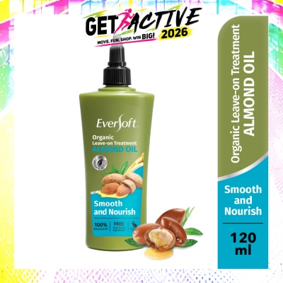 EVERSOFT - Smooth and Nourish Organic Leave-on Treatment Almond Oil 120ml image