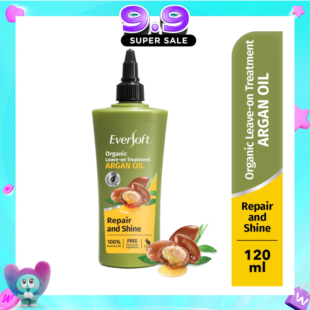 Smooth and Nourish Organic Leave-on Treatment Argan Oil 120ml image