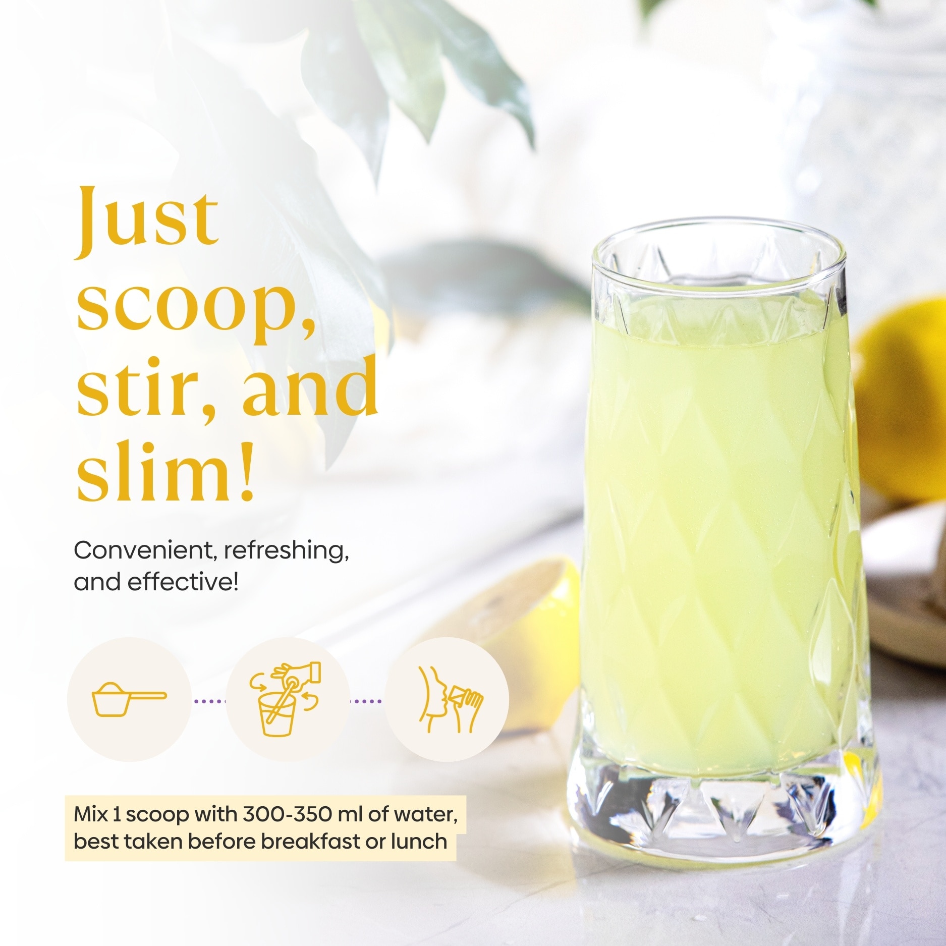 Lemon & Kombucha Slimming Blend 300g