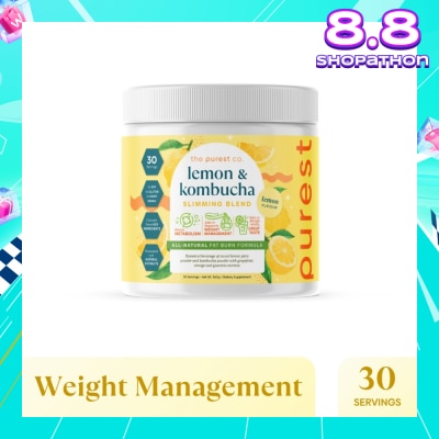 THE PUREST CO Lemon & Kombucha Slimming Blend 300g