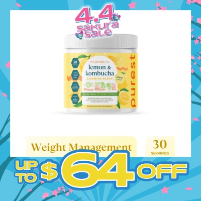 THE PUREST CO - Lemon & Kombucha Slimming Blend 300g