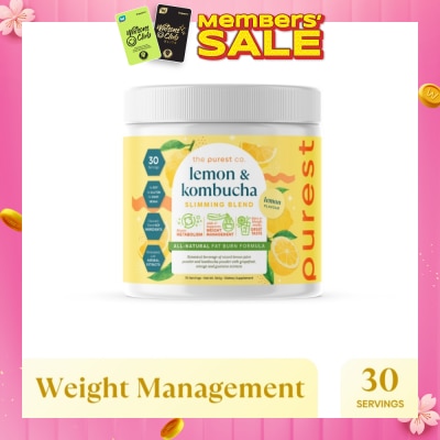 THE PUREST CO Lemon & Kombucha Slimming Blend 300g