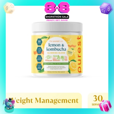 THE PUREST CO - Lemon & Kombucha Slimming Blend 300g