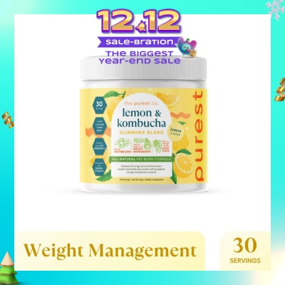 THE PUREST CO Lemon & Kombucha Slimming Blend 300g