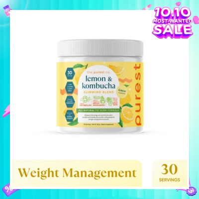 THE PUREST CO Lemon & Kombucha Slimming Blend 300g
