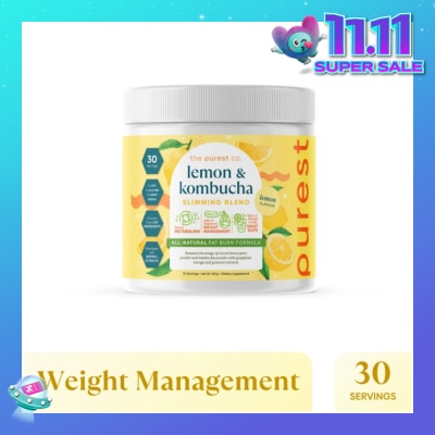 THE PUREST CO Lemon & Kombucha Slimming Blend 300g