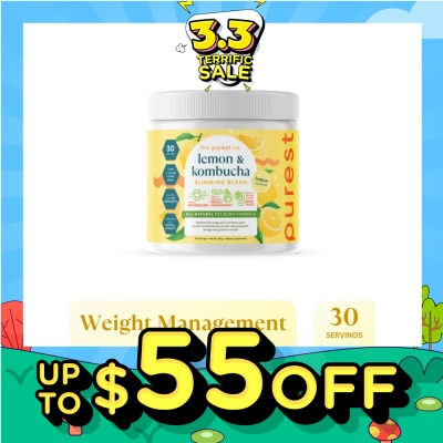 THE PUREST CO Lemon & Kombucha Slimming Blend 300g