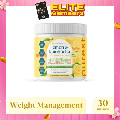 THE PUREST CO Lemon & Kombucha Slimming Blend 300g