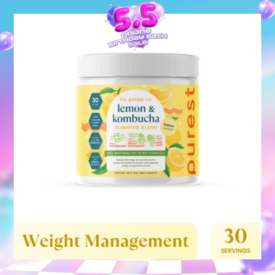 THE PUREST CO - Lemon & Kombucha Slimming Blend 300g