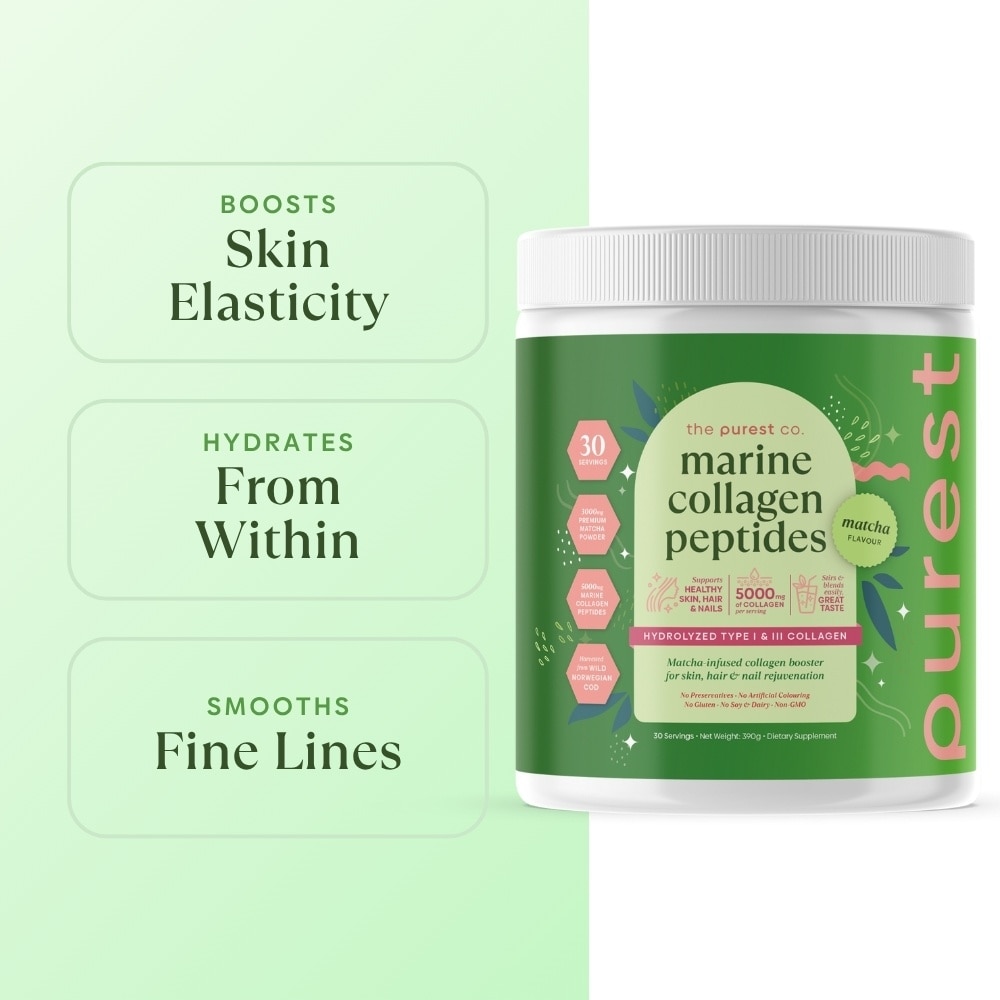 Marine Collagen Peptides Matcha 300g