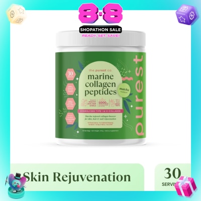 THE PUREST CO - Marine Collagen Peptides Matcha 300g