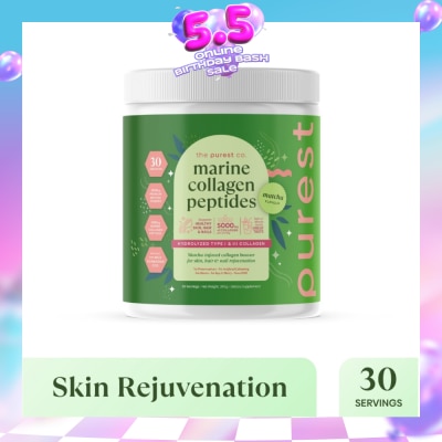 THE PUREST CO - Marine Collagen Peptides Matcha 300g