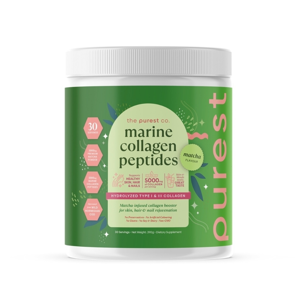 Marine Collagen Peptides Matcha 300g