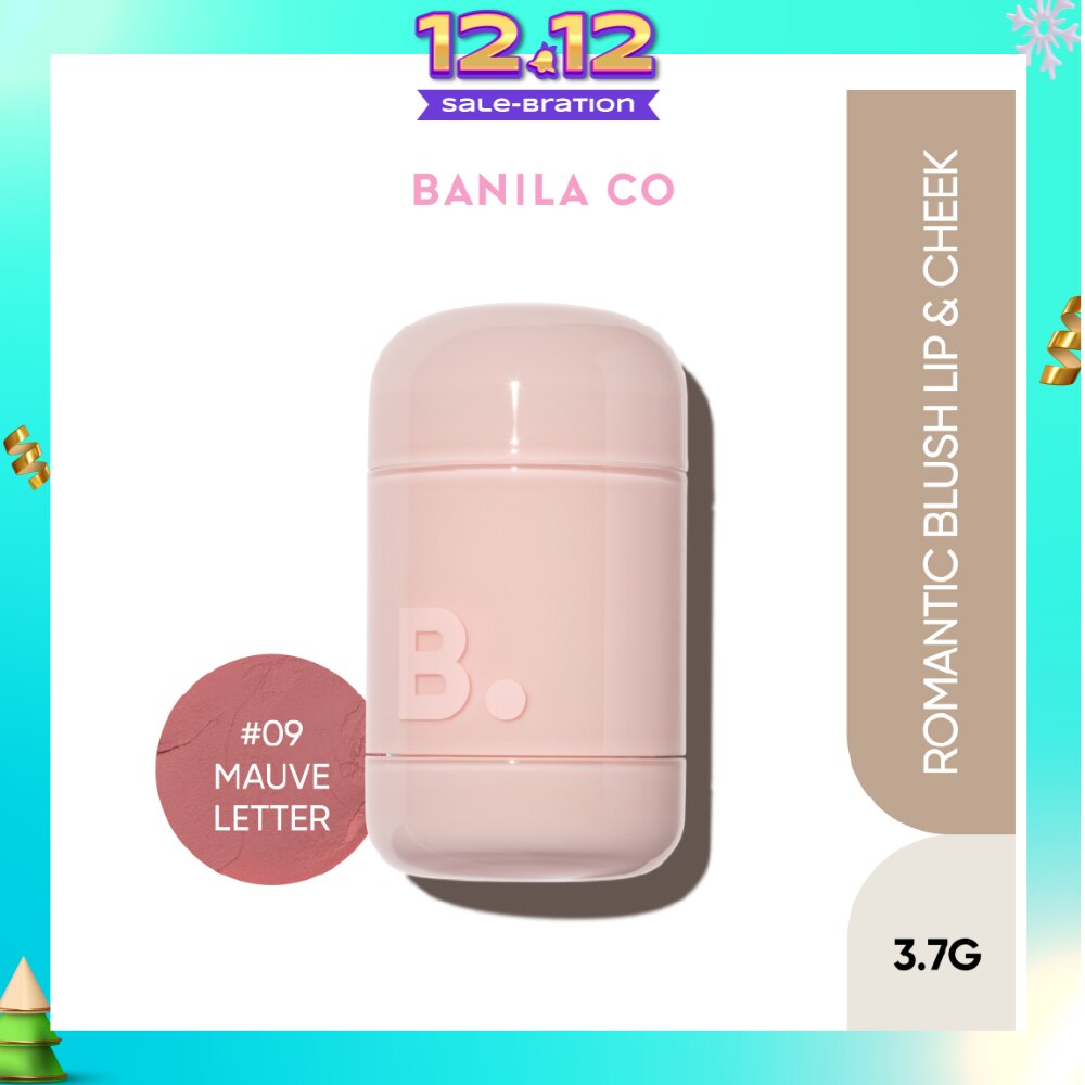 Romantic Blush Lip & Cheek 09 Mauve Letter 3.7g