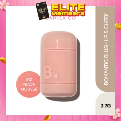 BANILA CO Romantic Blush Lip & Cheek 12 Peach Mousse 3.7g