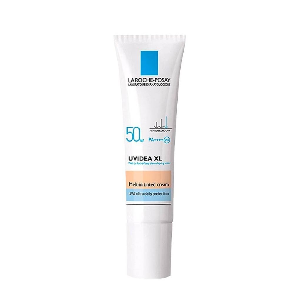 Uvidea Melt-in Tinted Cream SPF50+ (Broad Spectrum UVB & UVA Facial Sunscreen for All Skin Types) 30ml