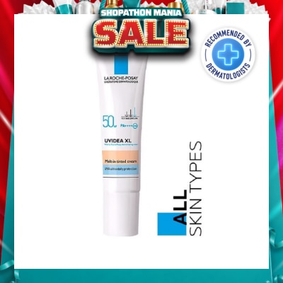 LA ROCHE-POSAY - Uvidea Melt-in Tinted Cream SPF50+ (Broad Spectrum UVB & UVA Facial Sunscreen for All Skin Types) 30ml