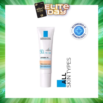 LA ROCHE-POSAY - Uvidea Melt-in Tinted Cream SPF50+ (Broad Spectrum UVB & UVA Facial Sunscreen for All Skin Types) 30ml