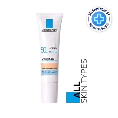 LA ROCHE-POSAY Uvidea Melt-in Tinted Cream SPF50+ (Broad Spectrum UVB & UVA Facial Sunscreen for All Skin Types) 30ml