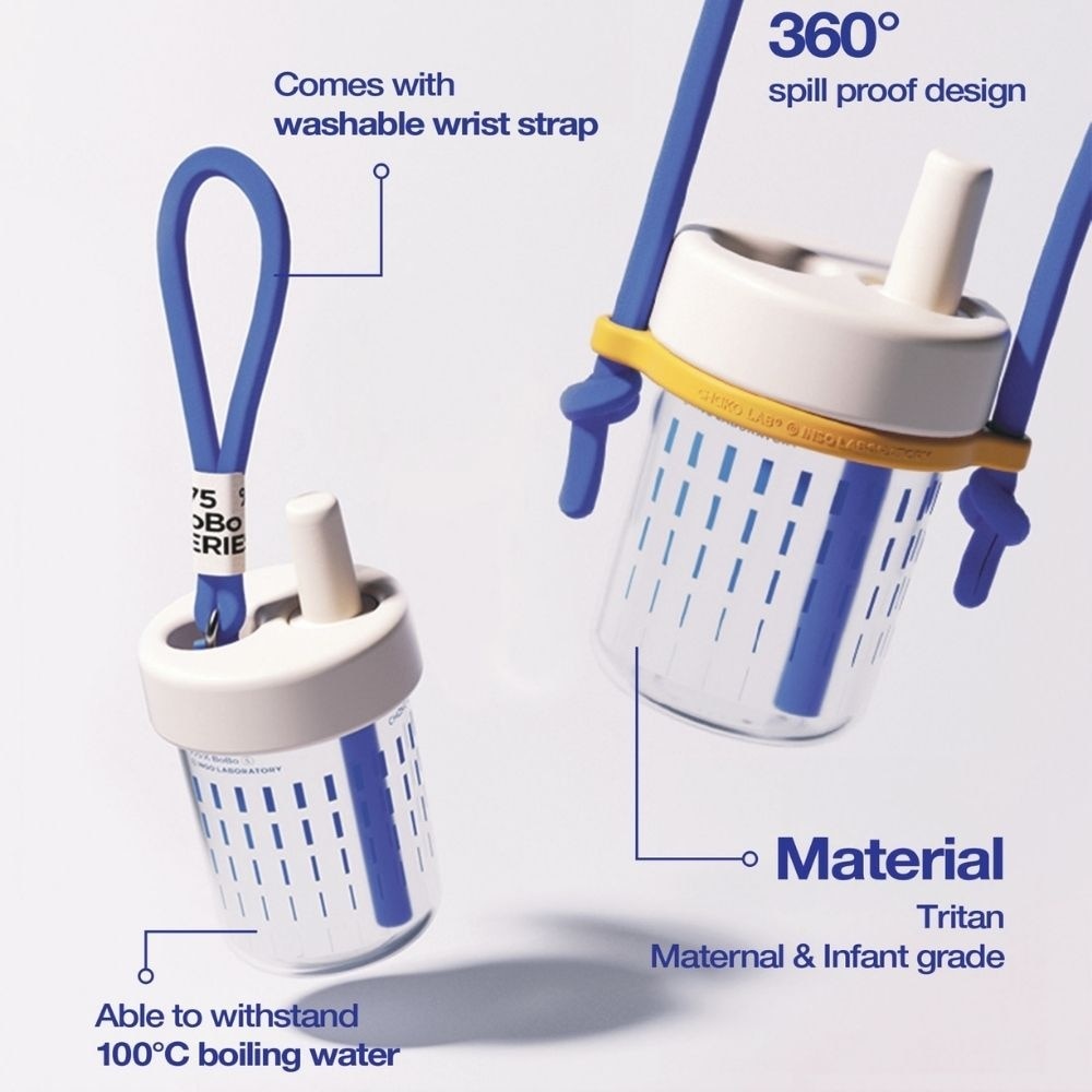 Bobo Round White 450ml